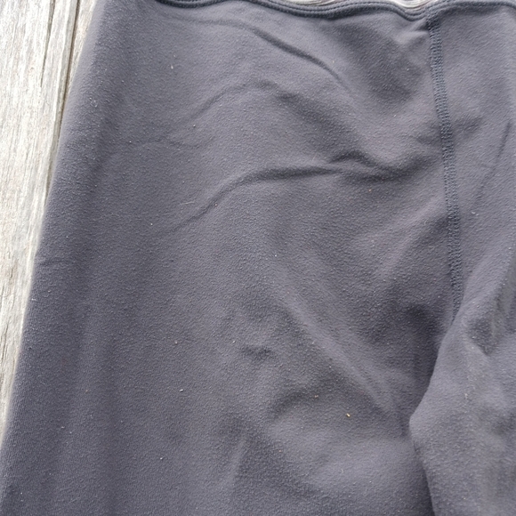 Lululemon Astro Pants Flare Gray Coal Strata Stripe Womens Sz 6 Y2K Yoga Pants - Picture 5 of 8